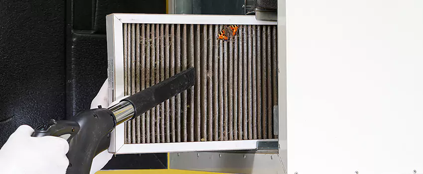 Clogged Air Duct Cleaning Process in Brookside, DE