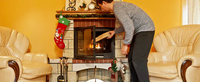 Gas to Wood-Burning Fireplace Conversion Services in Brookside, Delaware