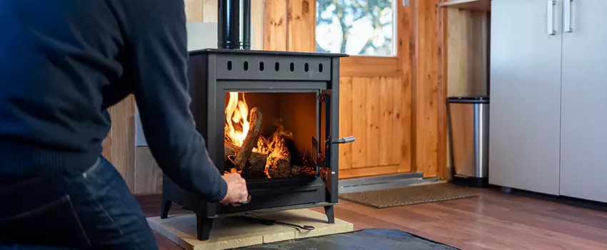 Open Hearth Wood Fireplace Installation in Brookside, DE