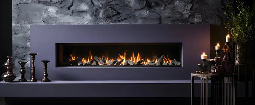 Ember Bed for Ventless Gas Fireplace in Brookside, DE