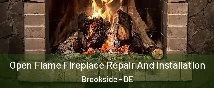  Open Flame Fireplace Repair And Installation Brookside - DE